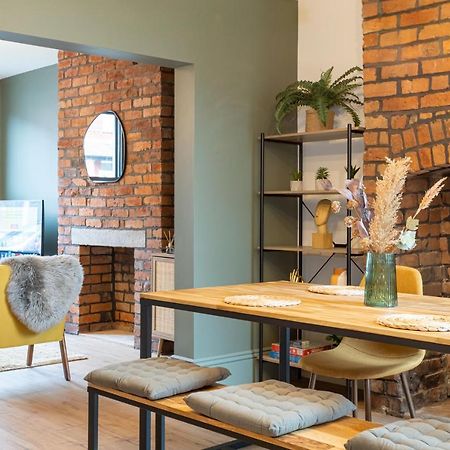 Stunning Scandi 3 Bed House In Manchester-Parking Villa Eksteriør bilde